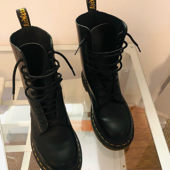 Dr. Martens 1914 tall boots smooth leather 7 - Picture 9 of 11